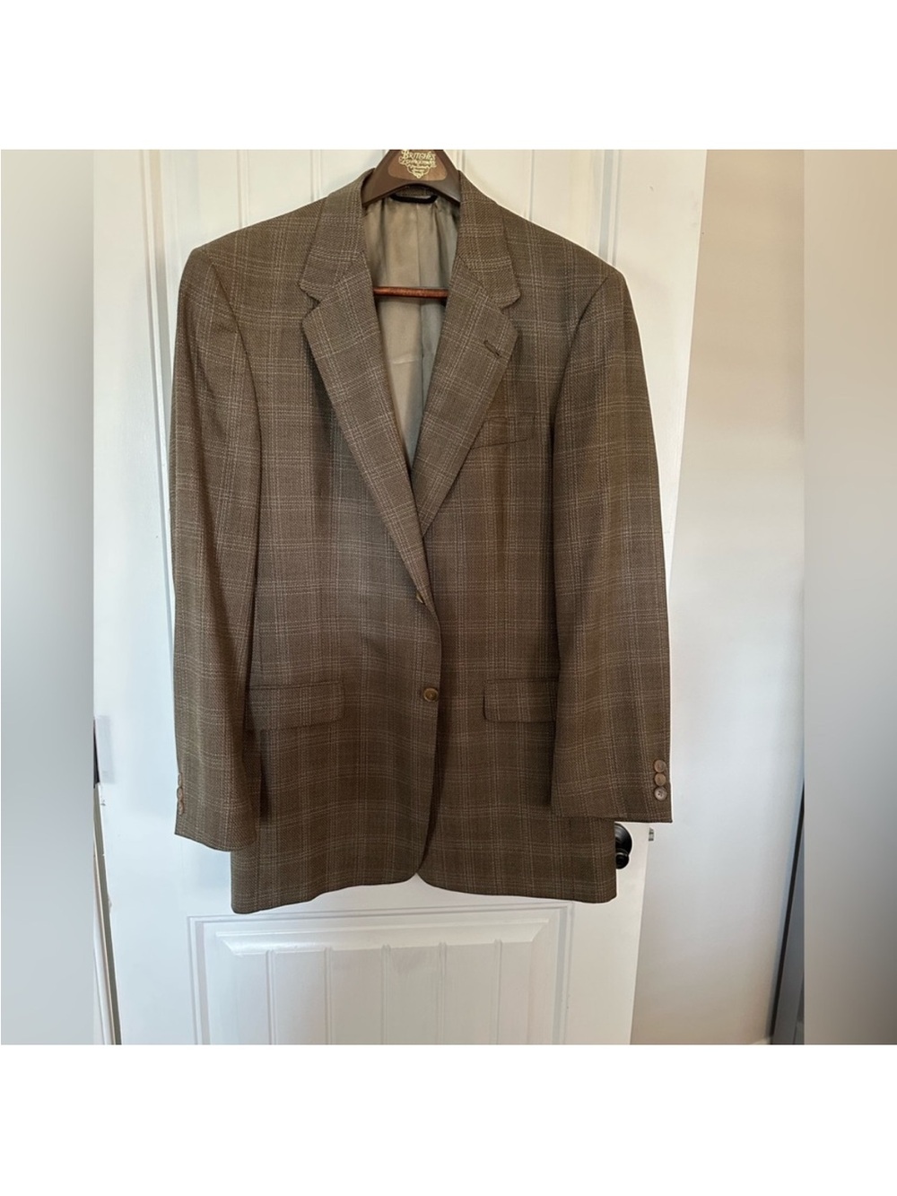 Nordstrom Men's Plaid Sport Coat in Brown and Tan